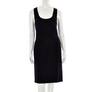 St. Johns Basics Black Sheath Dress